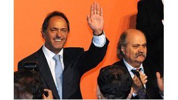 Daniel Scioli y Alejandro Granados