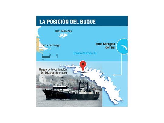 Queja de Londres por campaña científica en las islas Georgias