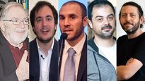 Claudio Loser, Pedro Siaba Serrate, Martínm Guzmán, Martín Burgos y Martín Epstein.&nbsp;