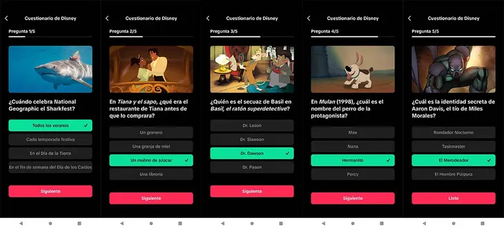 Cuestionario Disney 100 en TikTok: estas son las respuestas correctas de  hoy 9 de noviembre