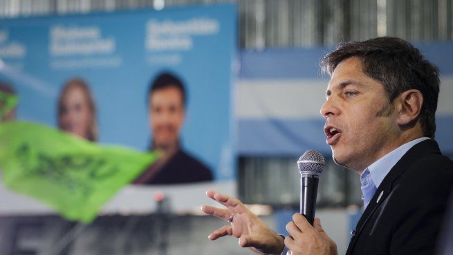 Axel Kicillof volvió a llamar a votar para ponerle un freno al avance de Javier Milei.