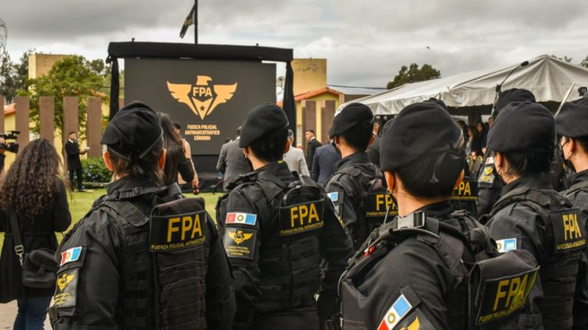 La Fuerza Policial Antinarcotráfico (FPA) de Córdoba.