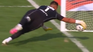 Sergio Chiquito Romero had a great reaction and took the ball which was River's next goal. Was it inside or outside? Sergio Chiquito Romero had a great reaction and took the ball which was River's next goal. Was it inside or outside?