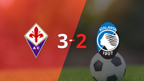 partido de muchos goles y triunfo de fiorentina sobre atalanta