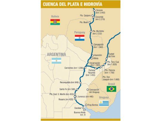 Cámaras buscan estado de emergencia para hidrovía