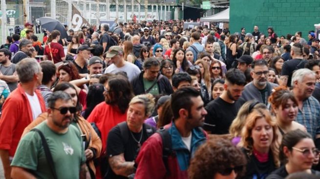 Una movilización en el microestadio de Ferro fue una de las acciones por el 1° de mayo.