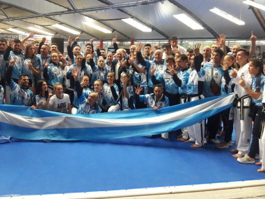 La selección argentina de Taekwondo ITF hizo historia en el Mundial de Alemania.