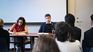 Axel Kicillof cerró su visita a EEUU con una charla en la Universidad de Columbia.