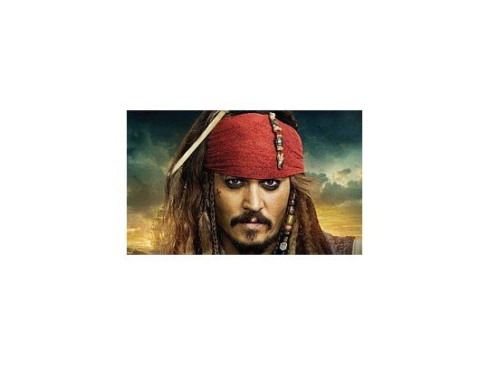 Johnny Depp, otra vez como el capitán Jack Sparrow.