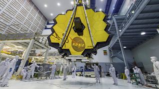 el nuevo telescopio espacial james webb alcanzo su orbita final a 1,5 millones de kilometros de la tierra