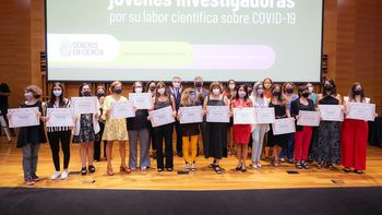 alberto fernandez encabezo homenaje a mujeres que investigaron sobre el covid-19 alberto fernandez encabezo homenaje a mujeres que investigaron sobre el covid-19