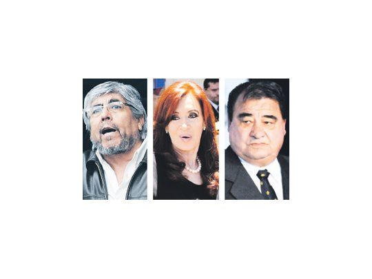 Hugo Moyano, Cristina de Kirchner, Hugo Curto