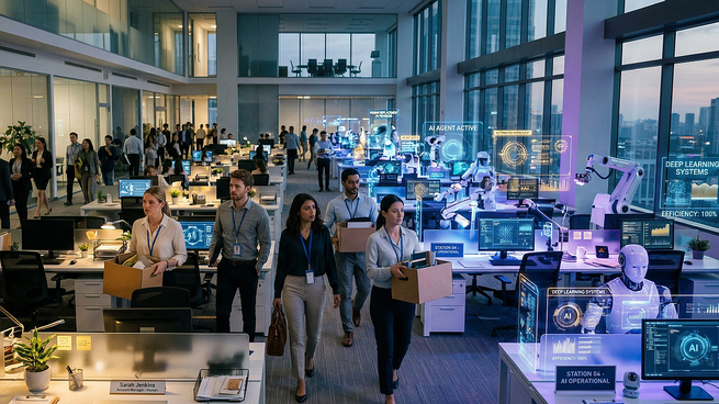 Más del 55% de empresas que empezaron a reemplazar empleados humanos por IA hoy se arrepienten de esa decisión, mostrando el fracaso del enfoque de ahorro por despido.