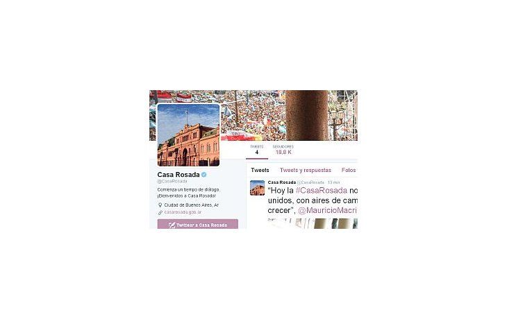 Twitter de Casa Rosada (@CasaRosada)