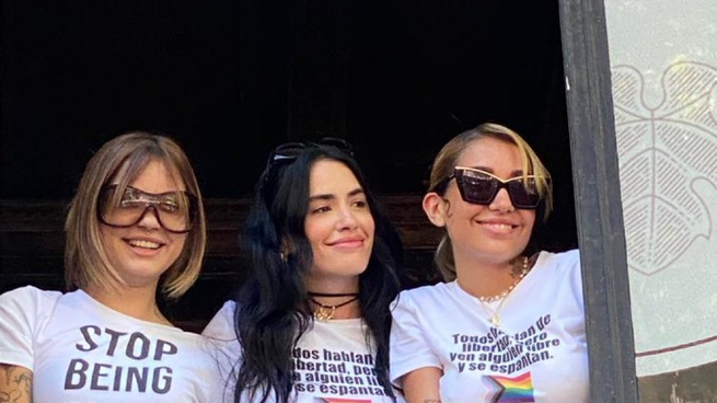 Taichi, Lali Esposito y María Becerra presentes en la marcha del Orgullo.