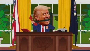 Trump se ha vuelto un personaje recurrente en esta temporada de la serie. Trump se ha vuelto un personaje recurrente en esta temporada de la serie.