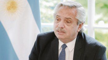 Amenaza. Alberto F. habló a empresarios desde la Residencia de Olivos.&nbsp;