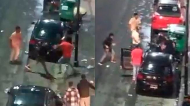 La agresión incluyó golpes, patadas y botellazos y motivó la intervención de la Policía.