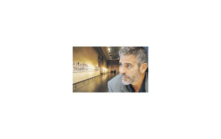 La cruzada emprendida por George Clooney para que los mármoles de la Acrópolis que se exhiben en el Museo Británico sean devueltos a Grecia provocó que el alcalde de Londres lo compare con los nazis.