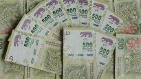 Billetes de $500.