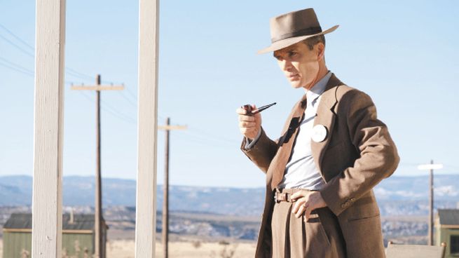 Oppenheimer. Cillian Murphy como el científico que creó la bomba.