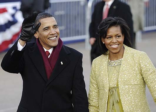 Obama llegó a la Casa Blanca y aseguró que la esperanza le ganó al miedo (foto 1)