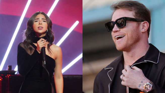 Canelo Álavrez desmintió su romance con la cantante Ángela Aguilar y habría dicho No le hagan caso a ese youtuber.