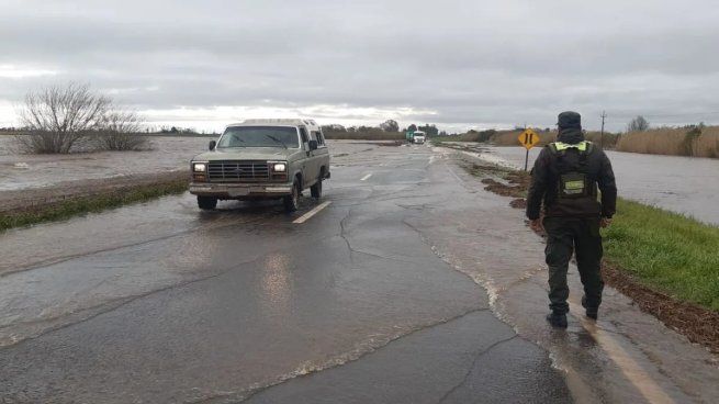 Un fuerte temporal azotó a Santa Fe