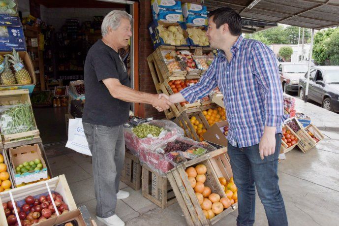 Leonardo Nardini, jefe comunal de Malvinas Argentinas.