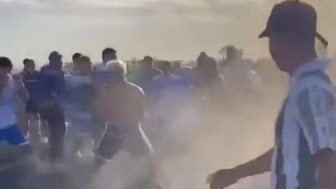 Una feroz pelea se desató en una partido de fútbol en Chubut