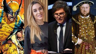 En la columna, aparecen Fátima Flórez, Wolverine, Ana Bolena y Enrique VIII.