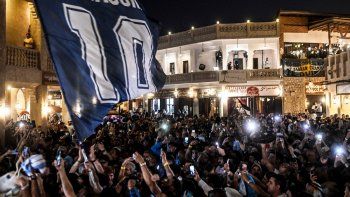 argentinos haran una manifestacion en doha para que se vendan entradas para la final
