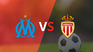 france - first division: olympique de marseille vs monaco date 19 france - first division: olympique de marseille vs monaco date 19