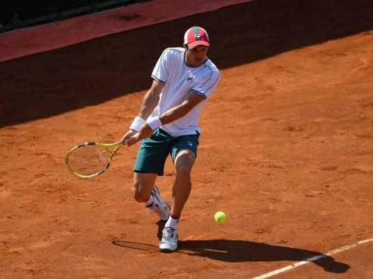 Facundo Bagnis fue uno de los dos argentinos que avanzaron de ronda en la qualy de Roland Garros.