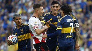 Así fue el primer choque entre los dos más grandes del fútbol argentino.&nbsp;