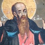 San Sabas fue reconocido cpmo jefe de todos los monjes de Tierra Santa. San Sabas fue reconocido cpmo jefe de todos los monjes de Tierra Santa.