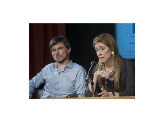 Débora Giorgi y Augusto Costa.