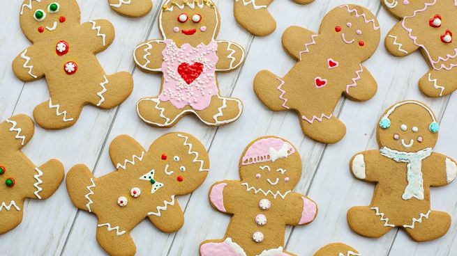Los hombres de jengibre son una de las recetas más clásicas de las Fiestas.