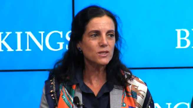 La ministra Azucena Arbeleche llamó a generar un nuevo marco financiero a nivel global para apuntalar el desarrollo sustentable.