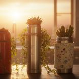 Un termo en desuso puede convertirse en una maceta original y sustentable. Un termo en desuso puede convertirse en una maceta original y sustentable.