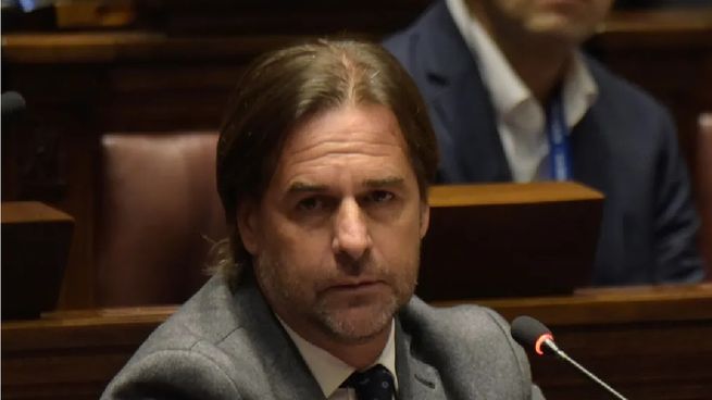 El presidente Luis Lacalle Pou.