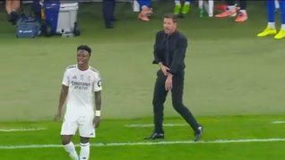 El cruce viral entre Simeone y Vinicius que terminó en escándalo en España El cruce viral entre Simeone y Vinicius que terminó en escándalo en España