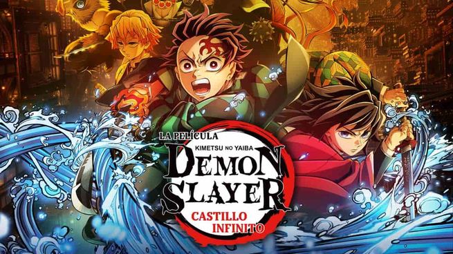 Kimetsu no yaiba, o Demon Slayer en ingl¿es, es una popular serie de animación japonesa.