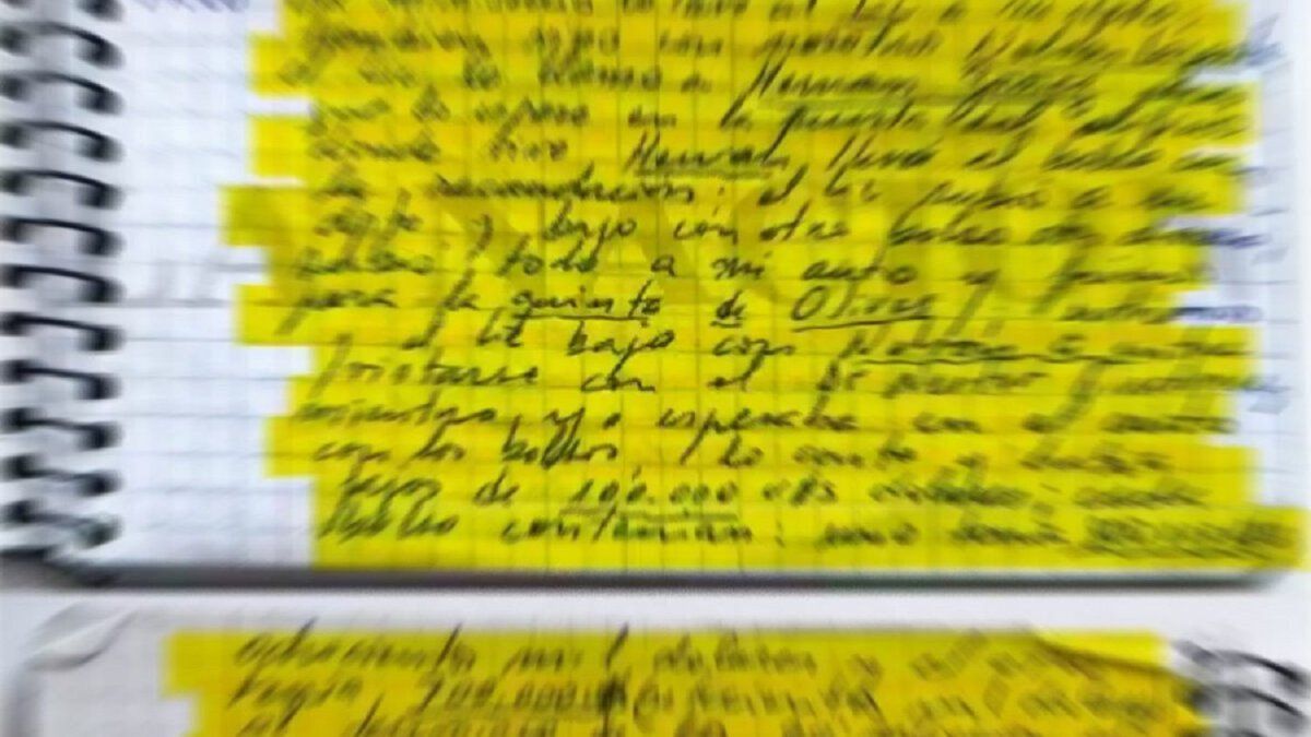 Cuadernos adulterados: ordenan nueva pericia caligráfica sobre Bacigalupo, cruces de llamadas telefónicas y apuntan a otras personas