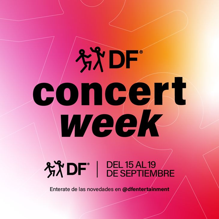 DF Concert Week will take place from September 15 to 19.