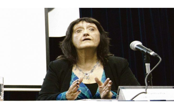 PERSEGUIDA. Cynthia Pok cuenta como fue su corrimiento y como se manipularon los datos del IPC. Sigue siendo crítica.