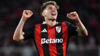 Colidio abrió la goleada de River ante Instituto.