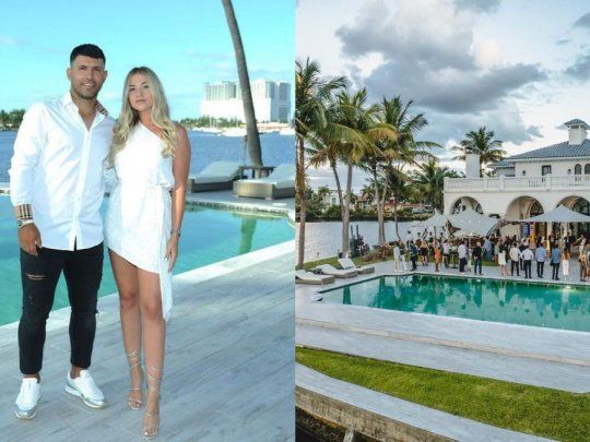 Cómo es y cuánto vale la nueva mansión del Kun Aguero en Miami.
