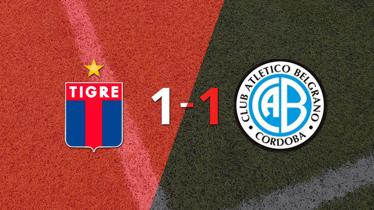 Tigre y Belgrano empataron 1 a 1