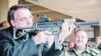LIBERACIÓN. Con estos decretos, el presidente ultraderechista Jair Bolsonaro cumplió con una de sus promesas de campaña.